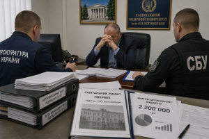 2,2 мільйона на дірявому даху: Заступнику ректора вишу Богомольця вручили підозру через масштабний «дерибан» на ремонті