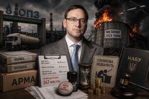 Бюрократичний абсурд на 57 мільйонів: Як через бездіяльність АРМА російський метанол на ОПЗ «продавали» до першого удару дрона