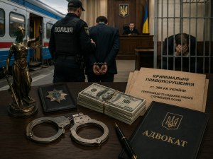 Оголений сором адвокатури: у Харкові юрист погорів на хабарі поліції за замяття скандалу з ексгібіціонізмом в електричці