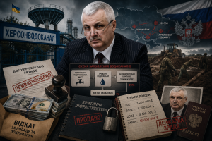 Схема «Водоканал»: Як ексчиновник Скобліков роками продавав об’єкти критичної інфраструктури російським господарям і заробляв на держзраді