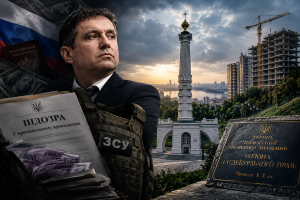 Буряк проти Магдебурзького права: російський мільярдер з підозрою на бронежилетах для ЗСУ намагається знищити схили київської святині