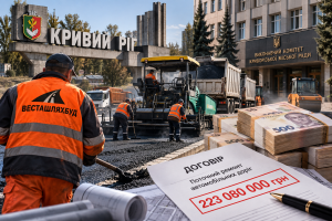 Дорожній розпил по-криворізьки: клановий монополіст «Весташляхбуд» освоїть 223 мільйони на ремонтах під прикриттям «зменшених витрат»