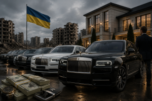Фешенебельний автопарк на крові: як під час війни українські багатії скуповують сотні новеньких Rolls-Royce по 900 тисяч доларів