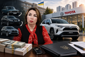Комунальні мільйони на новий кросовер: директорка КП Голосіївського району Наталія Латанюк придбала з салону Toyota RAV4 за 1,9 мільйона