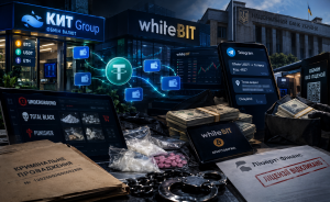 Наркотрафік через «холодні» гаманці: «КИТ Group», WhiteBIT та мільйонні потоки крипти під прикриттям тіньових обмінників