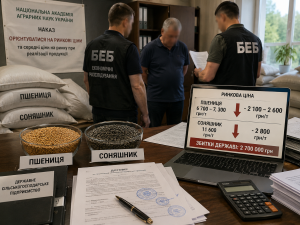 Зерновий демпінг на Полтавщині: колишнього керівника держпідприємства викрили у мільйонних збитках через продаж врожаю за безцінь
