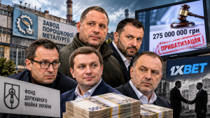 Брудний розпил держмайна: «Завод порошкової металургії» за безцінь віддали одіозному оточенню Єрмака, Столара та скандальним фігурантам із 1xBet