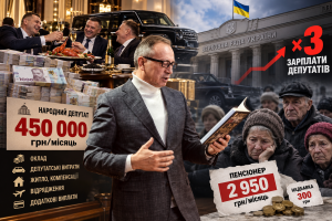 Цинічний бенкет під час чуми: поки мільйони українців виживають на копійки, влада та депутати втричі збільшили собі зарплати під прикриттям війни