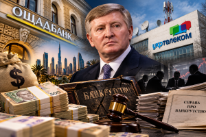 Мільярдні афери олігархів: як Ощадбанк допомагає Рінату Ахметову провернути контрольну схему банкрутства «Укртелекому»
